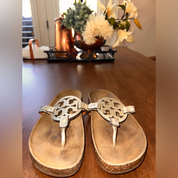 Tory Burch Miller Cloud Sandal- Sz 7 - Picture 2 of 6